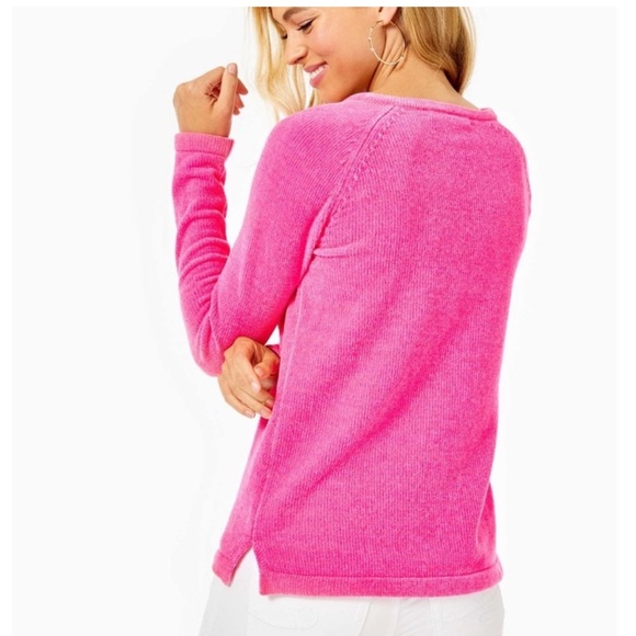 Lilly Pulitzer Pink Pippin‎ Sweater - Picture 2 of 5